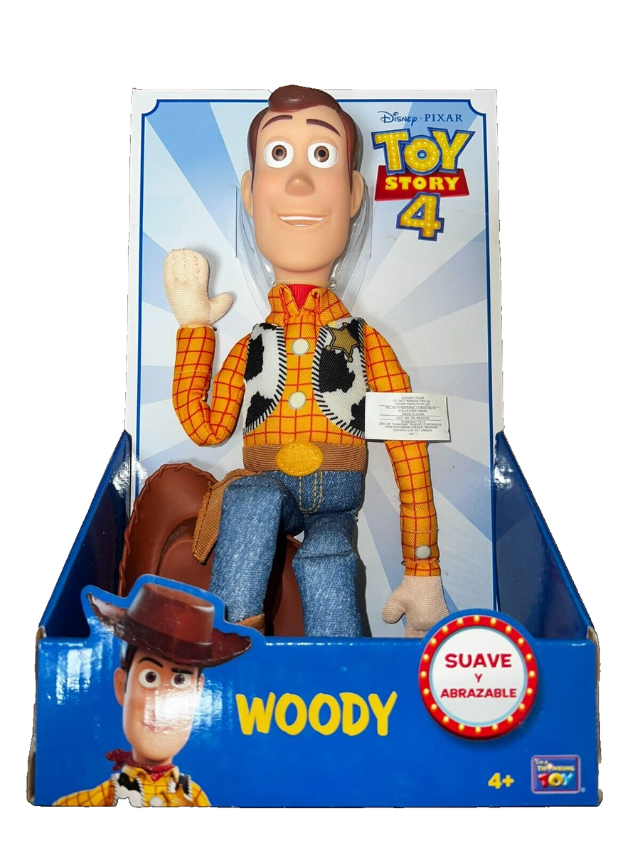 Disney Pixar Toy Story Woody Soft Huggable LATAM VERSION