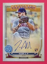 2020 Topps Gypsy Queen Logan Allen RC Autographs GQALA Cleveland Indians