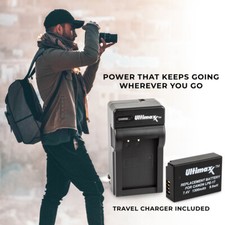 LP-E17 Battery and Charger for Canon EOS Rebel M6 M5 M3 T7i T6i T6s 750D SL2 SL3