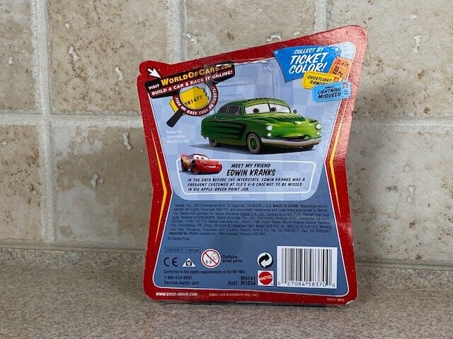 Lot - Disney Pixar The World of Cars Race O Rama Pit Crew Member Guido