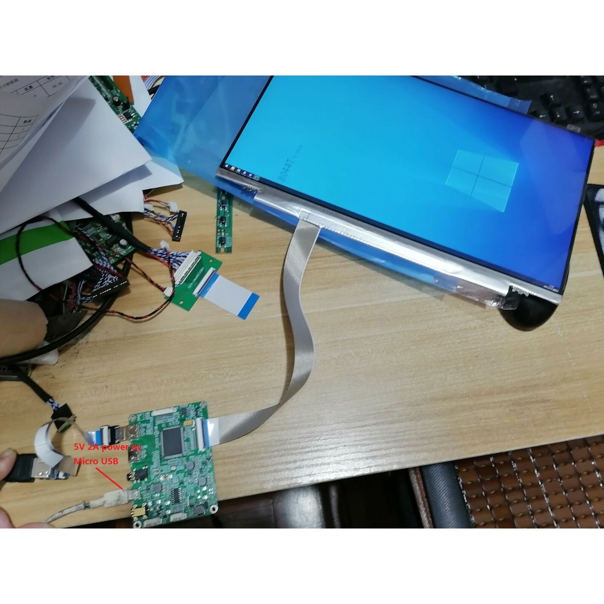 for N156HGE-EAL Rev.C1 HDMI 1920X1080 driver Controller board LCD LED panel EDP