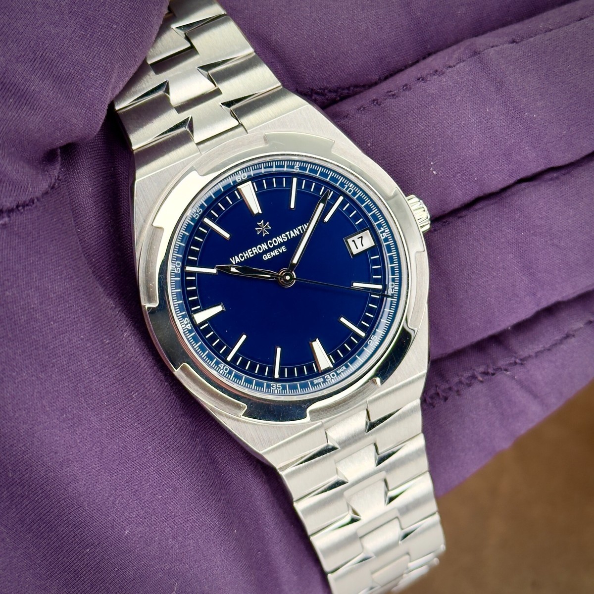 Daytona Trf Rolex Forum Vacheron Constantin Overseas Blue 4500V
