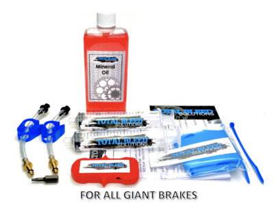 TBS Hydraulischer Bremsenentlüftungskit für ALLE Giant + DOT oder Mineral Fluid!