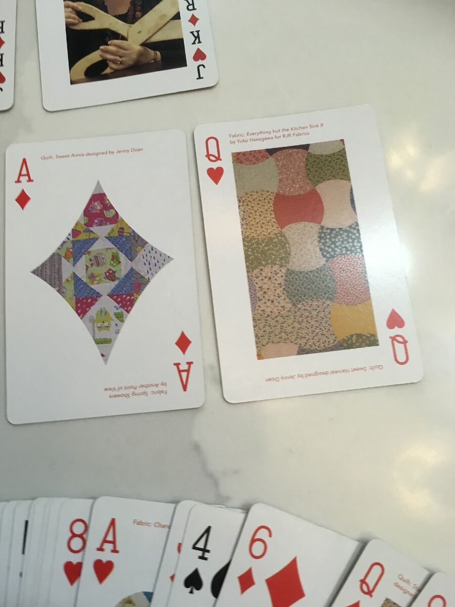 Missouri Star Quilt Co. Playing Cards Single Pack by Jenny Doan