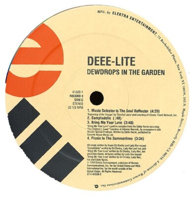 Deee Lite / Dewdrops In The Garden 1994 US Original 2LP Elektra