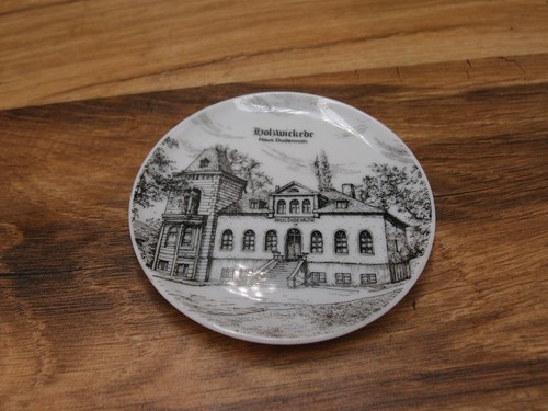 decorative saucer Haus Dudenroth  Holzwickede Altenkunstad German Porcelan - Afbeelding 1 van 4