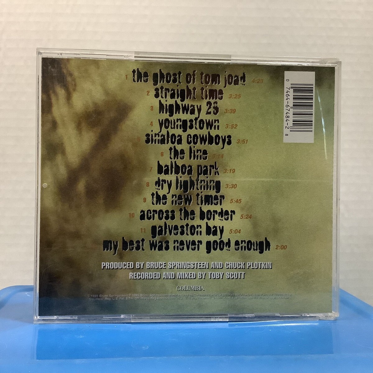 【中古】 CD the ghost of tom joad/bruce springsteen 輸入盤 Bruce Springsteen – The Ghost Of Tom Joad – CD (Paper Sleeve
