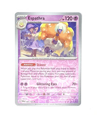 espathra pokemon card value Pokemon Scarlet and Violet Paldean Fates Espathra Ex #214/091 Shiny Ul   Rotterdam Comics