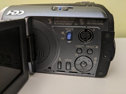 JVC Everio S GZ-MG30u Hard Disk Camcorder, W/ Remote 25x zoom Untested - Picture 8 of 16