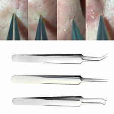 Pimple Remover Tool Kit Blackhead Extractor Comedone Acne Spot Tweezers