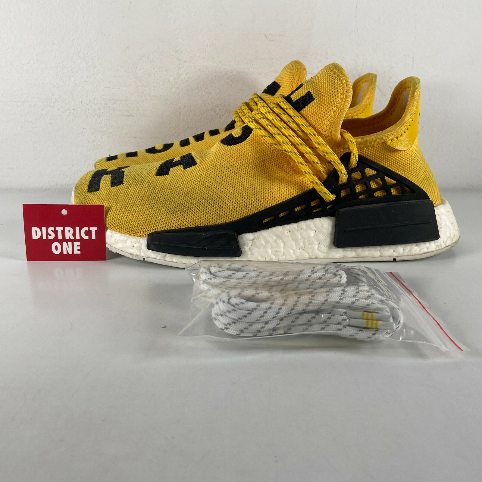 Pharrell x Adidas NMD Human Race \u0026#039;Yellow\u0026#039; - Size 7 - BB0619 | eBay
