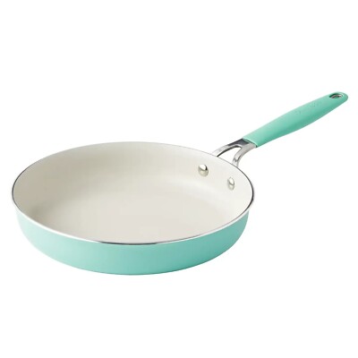 Pioneer Woman ~ Classic ~ 10'' Skillet ~ Green ~ Non-Stick ~ Enamel ~ Frying Pan