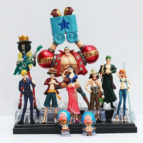 10pcsset Anime One Piece Action Figure sanji franky nami luffy Zoro boa brook 10pcsset Anime One Piece Action Figure sanji franky nami luffy Zoro boa brook