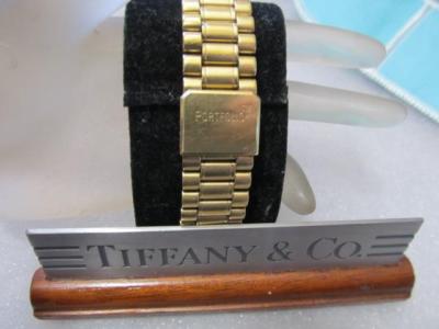 Tiffany & Co. Portfolio 18K Gold Electroplated 10MOC Swiss Unisex