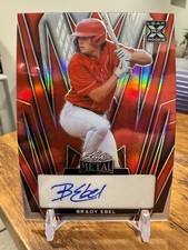 2024 Leaf Metal Baseball Brady Ebel Prospect RC Auto #/20 SSP🔥📈