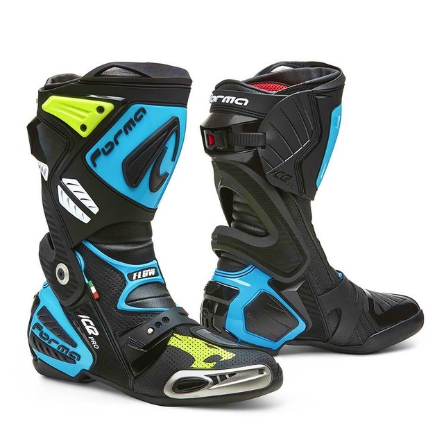Motorcycle Boots Forma Ice Pro Flow Replica Track Road Race De Meglio 