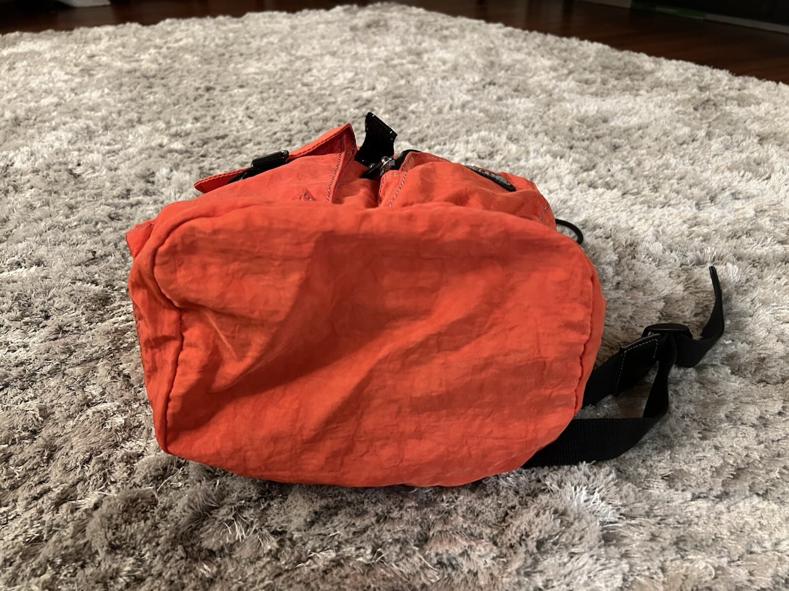 Vintage Kipling Medium Backpack Drawstring Bag Go… - image 10