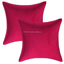 Silk Cushion Cover Solid Polydupion Throw Pillow Case Hippie Gypsy Home Decor