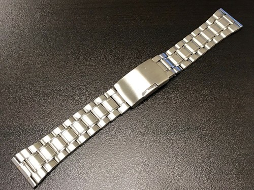 18/20/22mm Silver Brush Stainless Steel Watch Band Strap Straight End Bracelet C - Picture 6 of 11