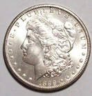 1899-O  MORGAN DOLLAR  Heavy Die Crack  Very Choice BU #16C59 .900 FINE SILVER