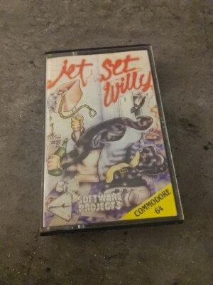   Commodore 64 --JET SET WILLY - Spiel von Softwareprojekten in sehr gutem Zustand *getestet*