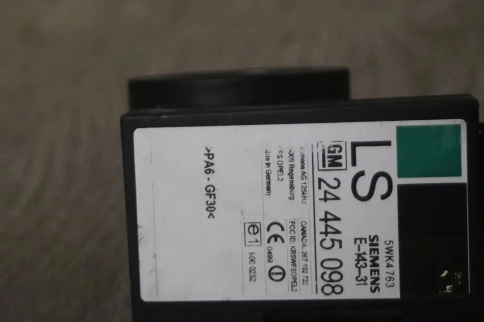 Set Opel Agila A 0261207961 - Immagine 3 di 4