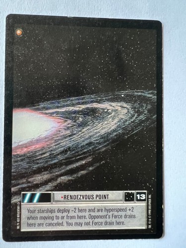 Rendezvous Point - Decipher Star Wars CCG Special Edition SWCCG SE - Picture 1 of 2