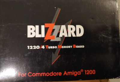 Blizzard 1220/4 Phase 5 Speichererweiterung um 4 MB + Turbo (w Manual) in OVP