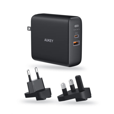 Aukey 20W Dual port, 5K Power Bank & Wall Charger SAMSUNG, IPHONE, IPAD, Tablets