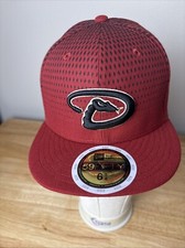 New Era Kids 59Fifty Arizona Diamond Backs Red 6 5/8 MLB Fitted Hat Cap DBacks