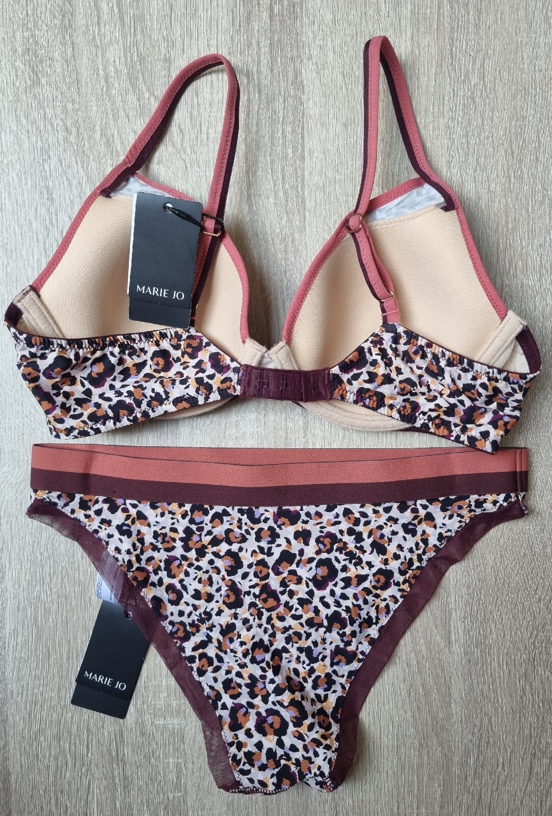 Ensemble Lingerie Marie Jo Soutien-gorge 90C Triangle Armatures Et Culotte 38