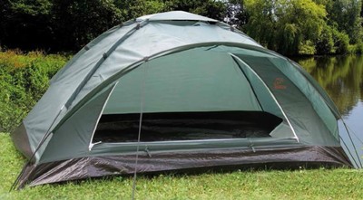 Behr Red Carp Kuppelzelt Brolly angelzelt karpfenzelt Bivvy 200 x 120 x 100 cm
