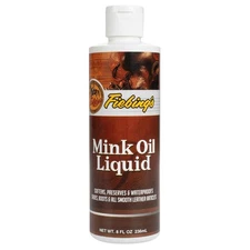 Fiebing's Liquid Mink Oil for Leather Boots (8 fl oz) - Cleaner 8 oz 
