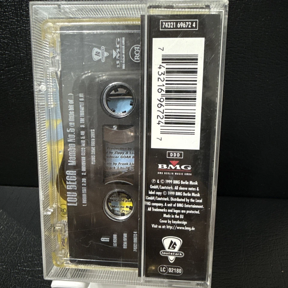 LOU BEGA - MAMBO NO. 5 (A LITTLE BIT OF...) 1999 Cassette : SINGLE - Image 2 of 4