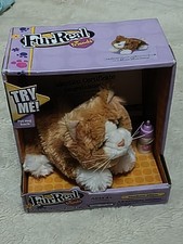 FurReal Friends Daisy Play With Me Orange Cat Plush Interactive Toy Hasbro WORKS