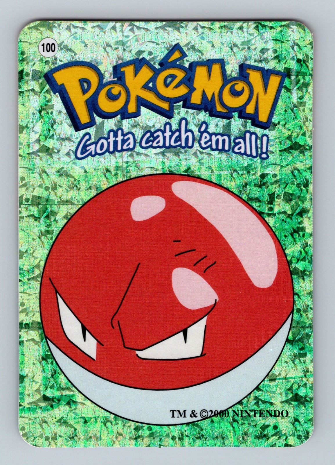 Pokemon Card - Voltorb #100 - Vending Machine - Holo