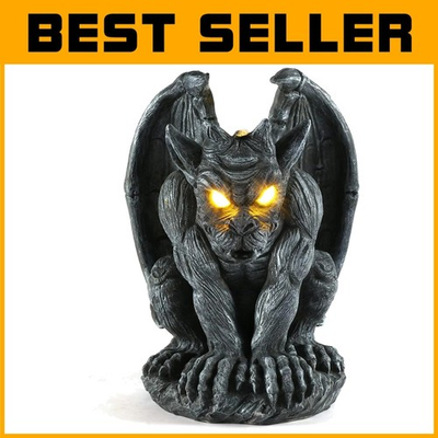 #ad #ad Sitting Gargoyle Monster Dragon Sculpture $76.42