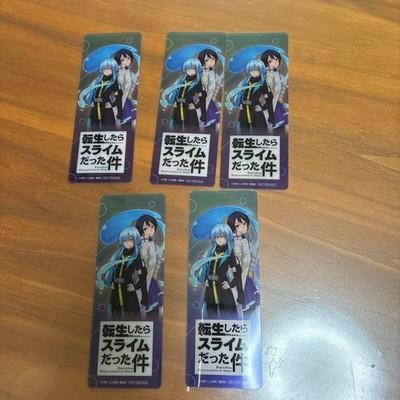 Slime ISEKAI Clear Bookmarks 5 Stück