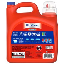 Kirkland Signature Ultra Clean HE Liquid Laundry Detergent, 194 fl oz 0.19 per gallon
