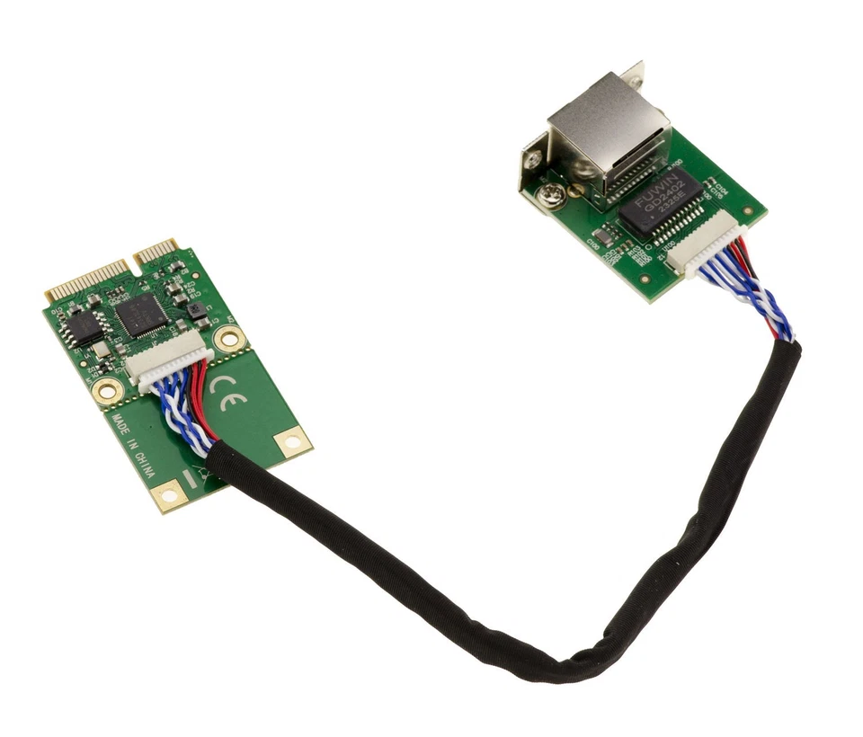 Scheda Mini PCI Express MiniPCIE RJ45 LAN 2.5 GIGABIT ETHERNET Intel I226 SRKTV - Immagine 3 di 4