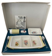 COMPLETE SET Vintage 1970s General Electric Heat N Serve Baby Dish Food Warmer