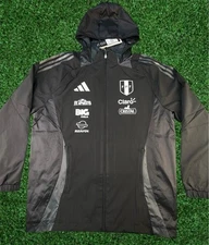 JACKET CASACA ENTRENAMIENTO SELECCION PERUANA ADIDAS FPF PERU TEAM UTILERIA  M-L
