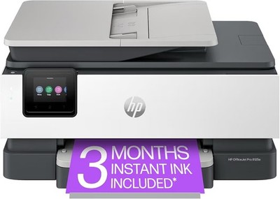HP Officejet Pro 8125E Wireless All-In-One Color Inkjet Printer, Print and Scan
