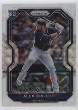 2021 Panini Prizm Tier II White Wave Prizm Alex Kirilloff #194 11gl