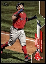 2020 Topps #63 Christian Vazquez Gold #/2020