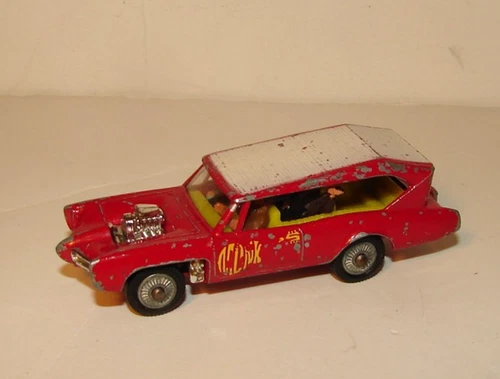 HUSKY MODEL Diecast MONKEE MOBILE 1960's Vintage LOOSE Vehicle Corgi CAR