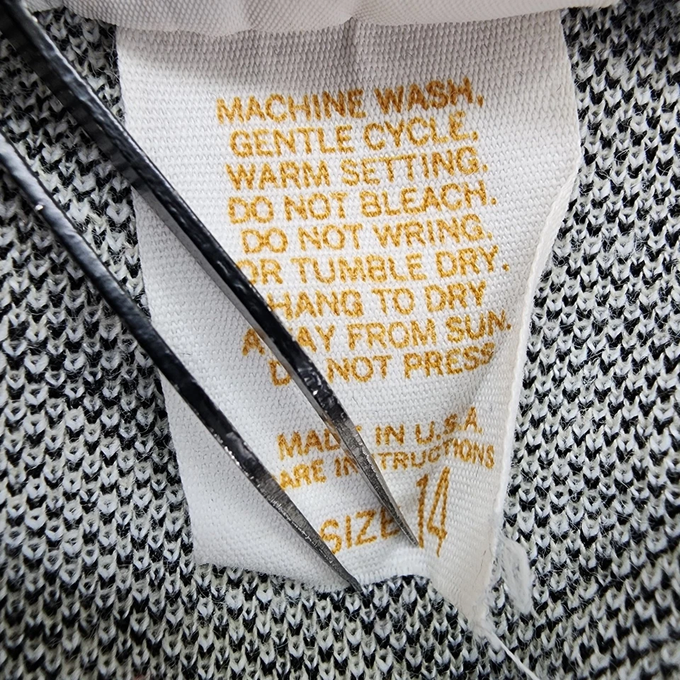 Falda Jantzen vintage años 70 para mujer S beige negra plisada geométrica línea A preppy Foto 4 de 4