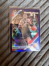 2019-20 Panini Donruss Optic Reggie Jackson #106 Blue