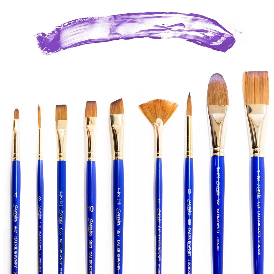 Daler Rowney Sapphire Artist Brushes