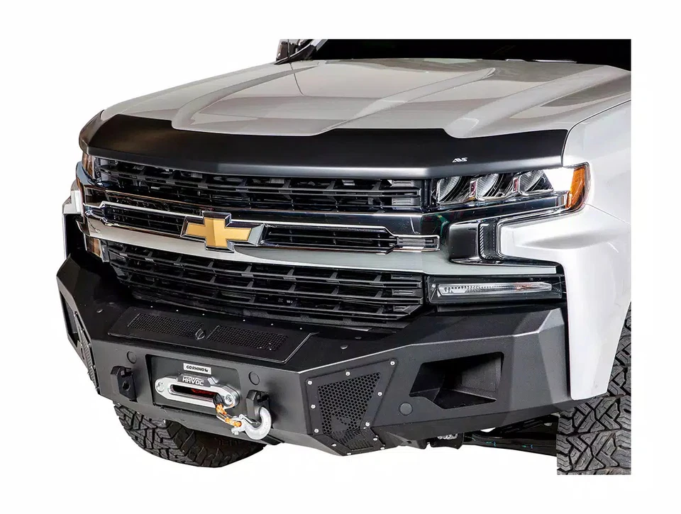 AVS Aeroskin Bug Shield Fits 2016 - 2023 Toyota Tacoma, Matte Black Foto 3 de 4